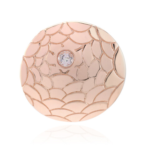 Ciondolo in argento con Morganite del Madagascar (MONOSONO COLLECTION)