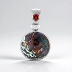 Ciondolo in argento con Zarinite