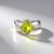Anello in argento con Peridoto Arizona