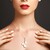 Collar en plata con Cuarzo blanco (KM by Juwelo)