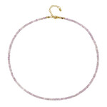 Collana in argento con Kunzite
