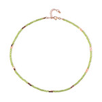 Collar en plata con Peridoto