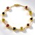 Bracelet en argent et Saphir rose de Madagascar (de Melo)