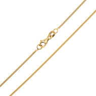 Gelbgold-Panzerkette - 45 cm - 2,26 g