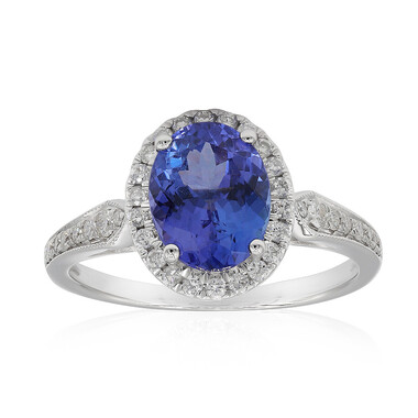 AAA-Tansanit-Goldring (CIRARI)