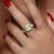 Peridot-Silberring (de Melo Essence)
