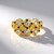 Anello in oro con Zaffiro Giallo