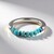 Anello in argento con Turchese