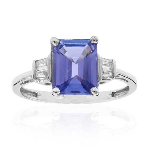 14K AAA Tanzanite Gold Ring (CIRARI)