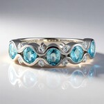 Anello in argento con Zircone Ratanakiri