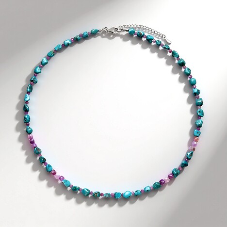 Collana in argento con Turchese