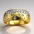 Bague en or et Diamant VVS1 (G) (Annette)