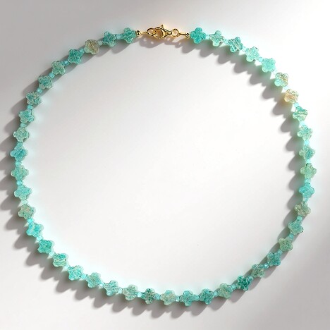 Collana in argento con Amazzonite