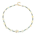 Collana in argento con Opale di Welo (Riya)