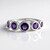 Anello in argento con Ametista Siberiana