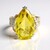 Anello in argento con Quarzo Ouro Verde (Gems en Vogue)