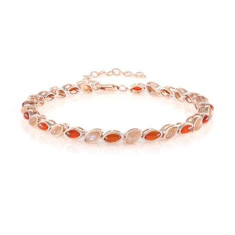 Brazalete en plata con Cornalina (KM by Juwelo)