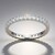 Bague en argent et Zircon