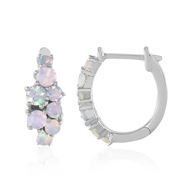 Welo-Opal-Silberohrringe
