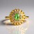 Anello in argento con Tsavorite della Tanzania
