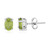 Pendientes en plata con Peridoto