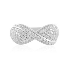 Bague en argent et Zircon