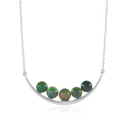 Collar en plata con Ópalo de Mezezo (de Melo Essence)