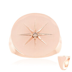 I1 Argyle-Rose de France-Brillant-Silberring