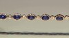 Gouden armband met AAA tanzanieten (CIRARI)