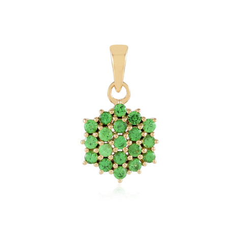 Ciondolo in argento con Lemshuku Tsavorite