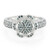 Bague en argent et Diamant fantaisie
