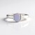 Anello in argento con Opale Australiano
