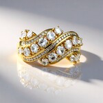 Anello in oro con Diamante I2 (I) (de Melo Gold)