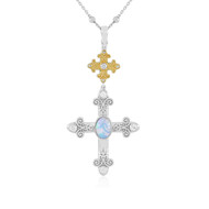Welo-Opal-Silberhalskette (Dallas Prince Designs)