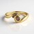 Anello in oro con Diamante Champagne I2 (de Melo Gold)