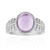 Bague en argent et Améthyste