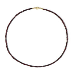 Collar en plata con Granate de Mozambique