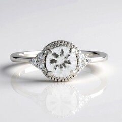 Anello in argento con Zircone