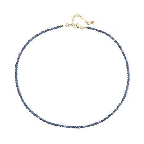 Collar en plata con Zafiro azul