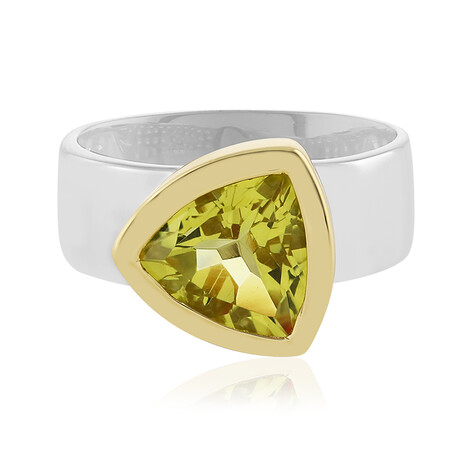 Limonen-Quarz-Silberring