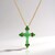 Collana in argento con Smeraldo Brasiliano