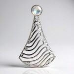 Pendentif en argent et Opale Welo (SAELOCANA)