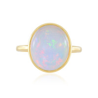 Bague en argent et Opale Welo