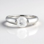 Anello in argento con Zircone (de Melo)