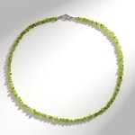 Collana in argento con Peridoto