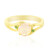 Bague en argent et Opale Welo
