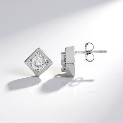 Orecchini in argento con Zircone