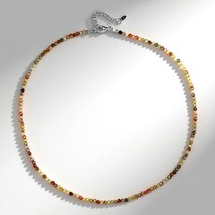 Collana in argento con Zircone Canarino