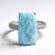 Bague en argent et Larimar