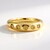 Anello in argento con Zircone Cognac (Adela Silber)